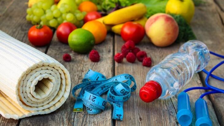 zdravo hrano in centimeter za hujšanje ob pravilni prehrani