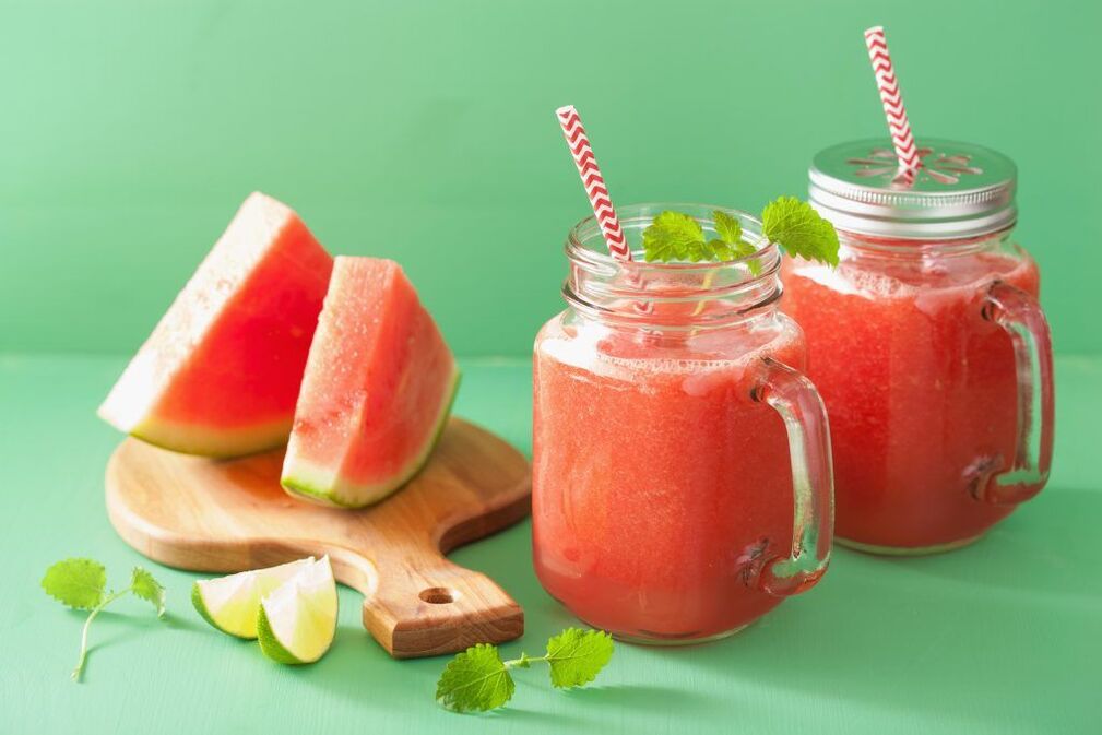 smoothie za hujšanje z lubenico